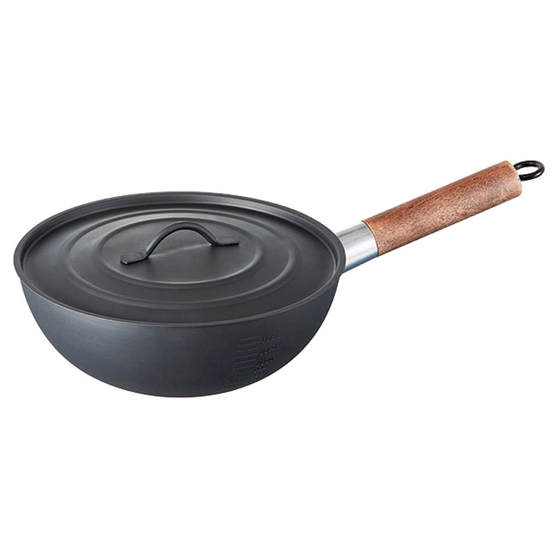 アウトドア用中華鍋23cm ベーシック /プレゼント ギフト クッカー バーべキュー・クッキング用品 アウトドア スポーツ・アウトドア お歳暮 お年賀 クリスマス ギフト