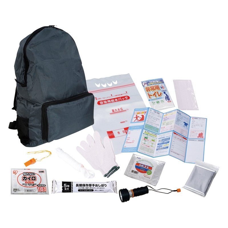 非常持出しリュックセット13点 /プレゼント ギフト 防災セット・非常用持ちだし袋 防災関連グッズ 日用品・ヘルスケア お歳暮 お年賀 クリスマス ギフト