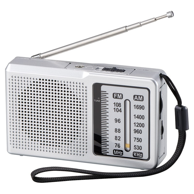 AM/FMポータブルラジオ ／プレゼント ギフト ラジオ オーディオ TV・オーディオ・カメラ お歳暮 お年賀 クリスマス ギフト