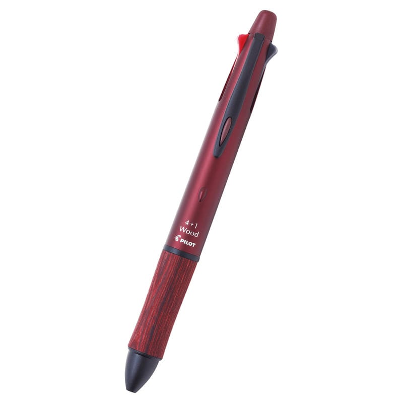 パイロット 4+1ウッド ボルドー /プレゼント ギフト ボールペン 筆記具 文房具・事務用品 日用品・ヘルスケア お歳暮 お年賀 クリスマス ギフト