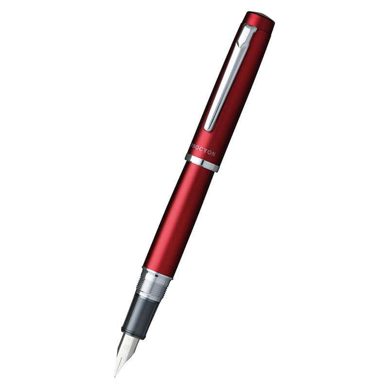 プラチナ プロシオン万年筆 カーマインレッド /プレゼント ギフト ボールペン 筆記具 文房具・事務用品 日用品・ヘルスケア お歳暮 お年賀 クリスマス ギフト