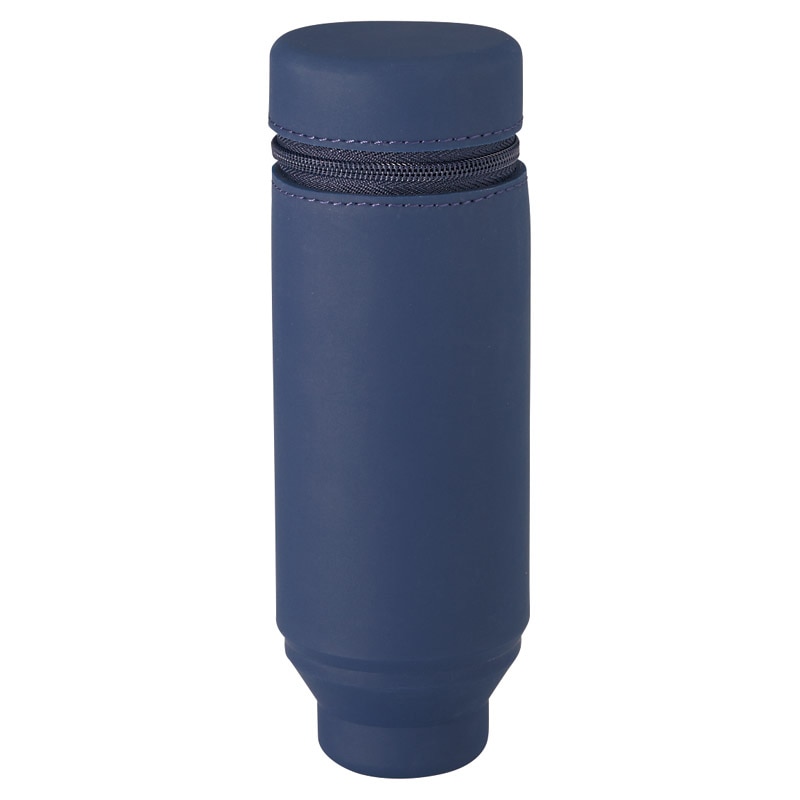 LIHIT LAB. スタンドペンケース ACTACT ネイビー ／プレゼント ギフト ペンケース 筆記具 文房具・事務用品 日用品・ヘルスケア お歳暮 お年賀 クリスマス ギフト