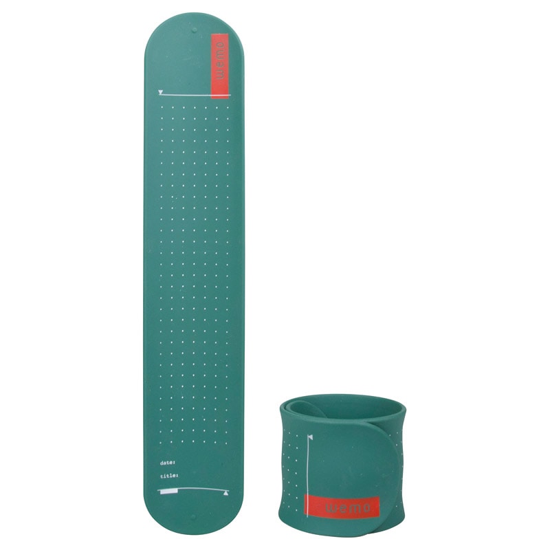 wemo バンドタイプ グリーン ／プレゼント ギフト メモ帳 手帳・ノート・紙製品 文房具・事務用品 日用品・ヘルスケア お歳暮 お年賀 クリスマス ギフト