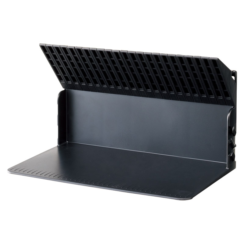 LIHIT LAB. 1冊でも倒れないブックスタンド ブラック ／プレゼント ギフト ブックスタンド 机上収納・整理用品 文房具・事務用品 日用品・ヘルスケア お歳暮 お年賀 クリスマス ギフト