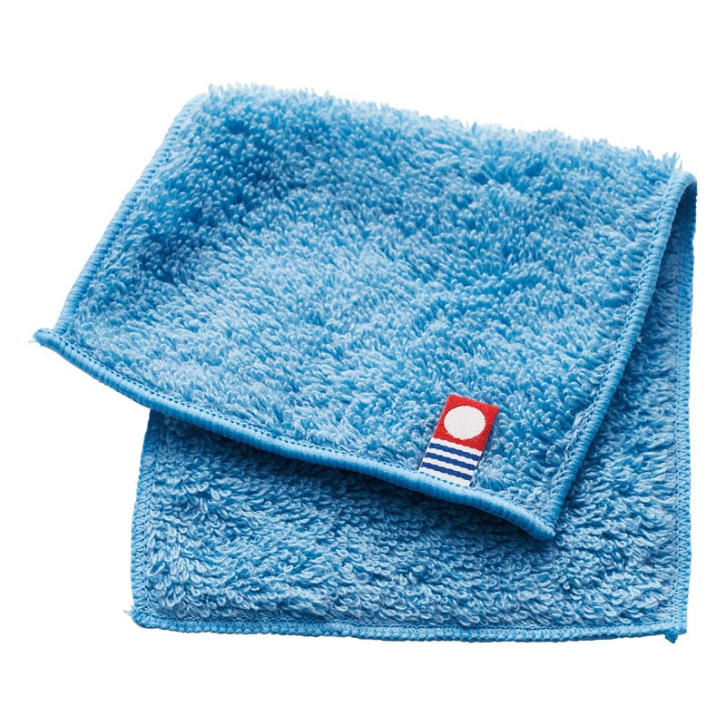 サスティナブル 愛媛今治ハーフタオルハンカチ ブルー ／プレゼント ギフト ハンカチ・ハンドタオル バッグ・小物・雑貨 ファッション お歳暮 お年賀 クリスマス ギフト