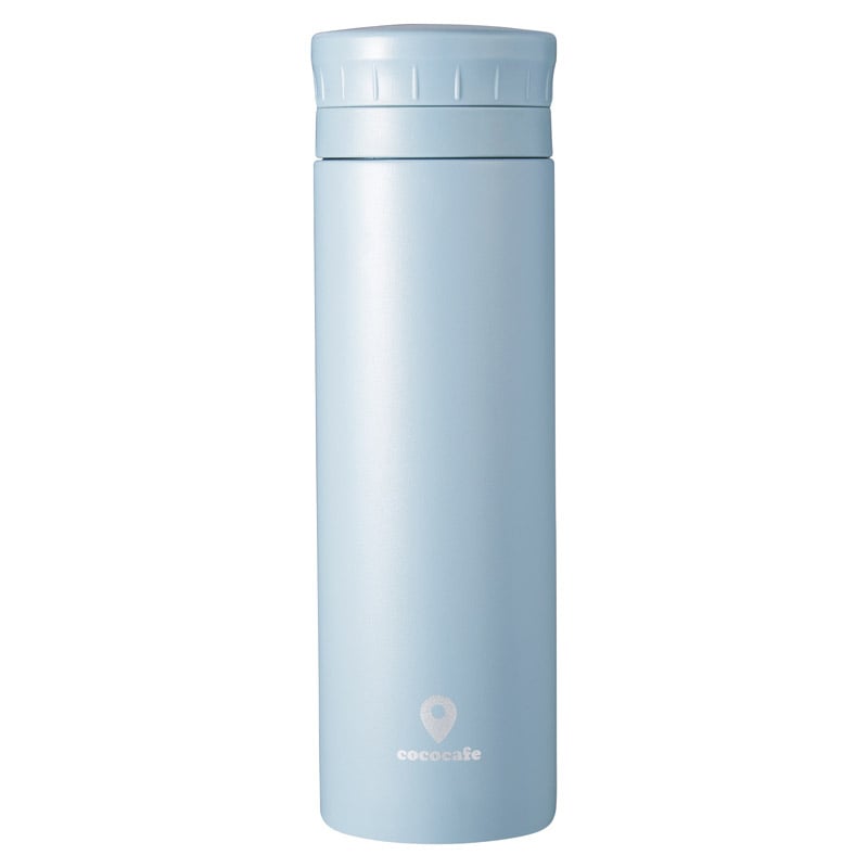 ココカフェ パウダーコート 真空二重マグ300ml スモークブルー /プレゼント ギフト 水筒 キッチン用品 お歳暮 お年賀 クリスマス ギフト