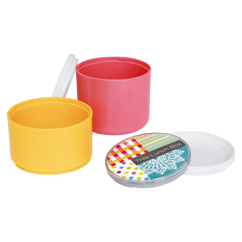 ツリーランチボックス(2段) ／プレゼント ギフト 弁当箱 キッチン用品 お歳暮 お年賀 クリスマス ギフト