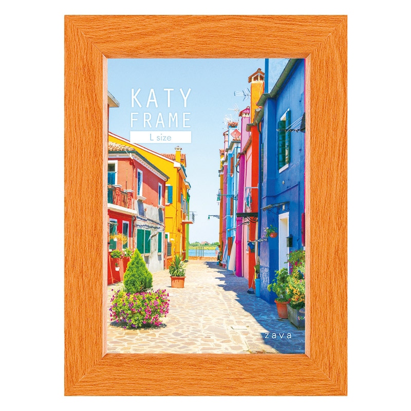 ケイティL判 ナチュラル /プレゼント ギフト フォトフレーム 小物・置物 インテリア 住まい・家具 お歳暮 お年賀 クリスマス ギフト