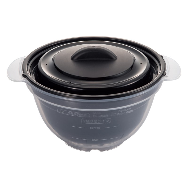 簡単! レンジで一合炊き ／プレゼント ギフト 電子レンジ用調理器具 調理器具 キッチン用品 お歳暮 お年賀 クリスマス ギフト