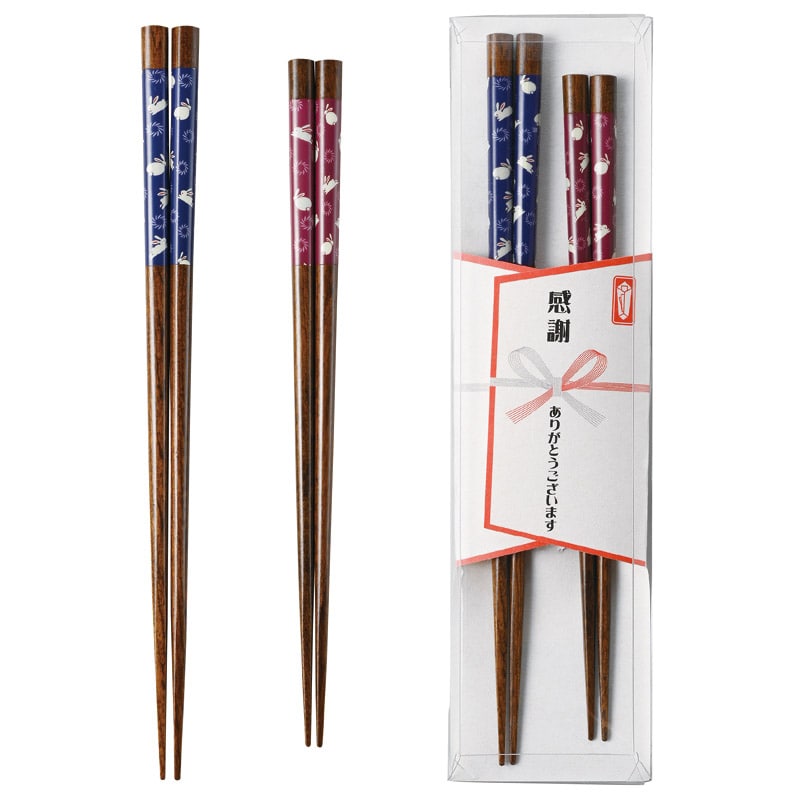 感謝のお箸2膳組 ／プレゼント ギフト 箸 箸・カトラリー キッチン用品 お歳暮 お年賀 クリスマス ギフト