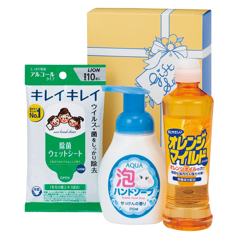 ソフトな泡クリーンセット /プレゼント ギフト ハンドソープ ボディケア コスメ・ヘアケア お歳暮 お年賀 クリスマス ギフト