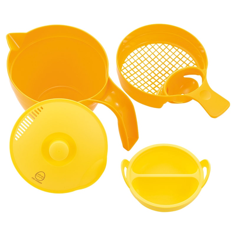 便利なたまご調理器ピヨコちゃん ／プレゼント ギフト ざる 調理器具 キッチン用品 お歳暮 お年賀 クリスマス ギフト