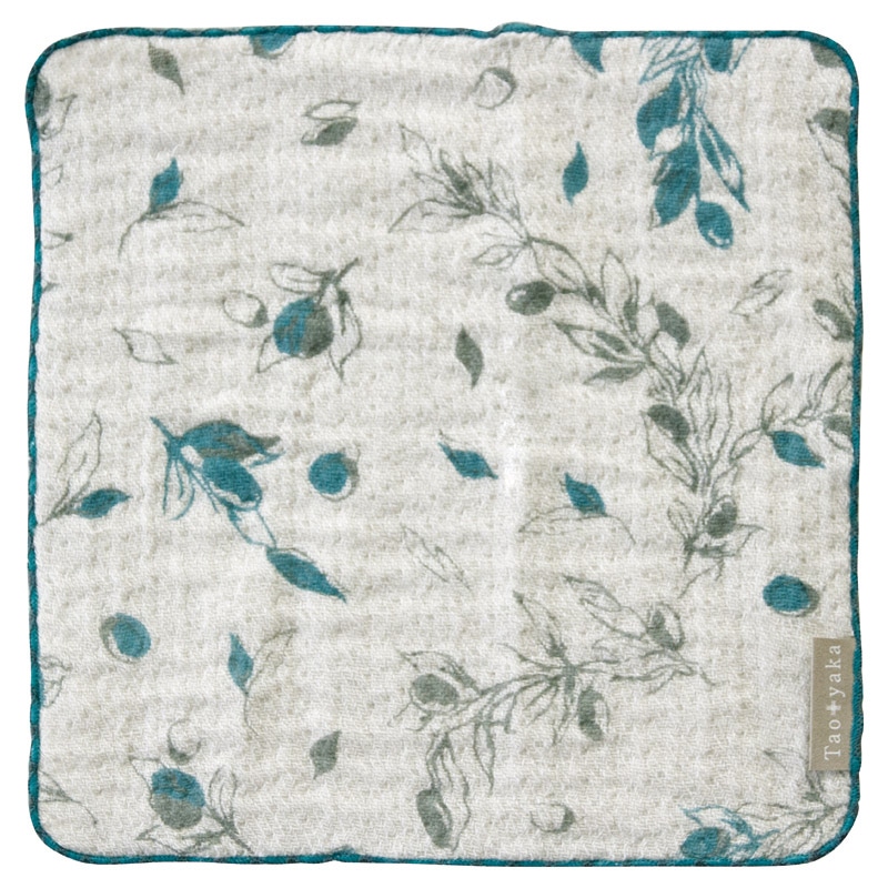 Taoyaka 4重ガーゼ織ハンカチ オリーブ ／プレゼント ギフト ハンカチ・ハンドタオル バッグ・小物・雑貨 ファッション お歳暮 お年賀 クリスマス ギフト