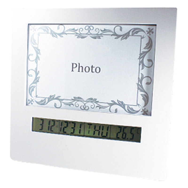フォトフレームクロック /プレゼント ギフト フォトフレーム 小物・置物 インテリア 住まい・家具 お歳暮 お年賀 クリスマス ギフト
