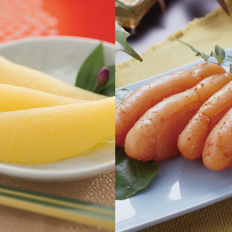 辛子明太子・塩数の子詰合せ ／数の子 魚卵 魚介類・水産加工品 食品 お歳暮 お年賀 御歳暮 御年賀 ギフト 送料無料 クリスマス プレゼント ギフト