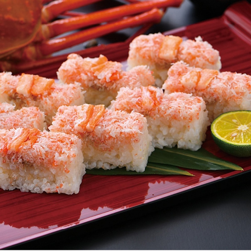 越前三國湊屋 紅ずわい蟹寿司セット /寿司 和風惣菜 惣菜・レトルト 食品 お歳暮 お年賀 御歳暮 御年賀 ギフト 送料無料 クリスマス プレゼント ギフト