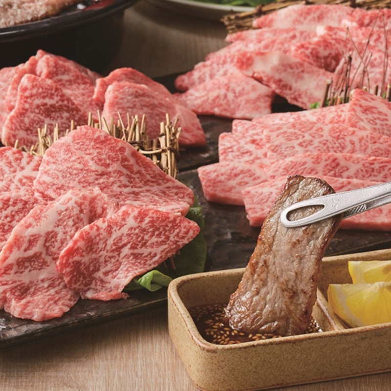 松阪牛焼肉食べ比べ4種セット ／セット・詰め合わせ 豚肉 精肉・肉加工品 食品 お歳暮 お年賀 御歳暮 御年賀 ギフト 送料無料 クリスマス プレゼント ギフト