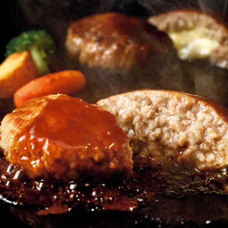 丸大食品 ビストロ倶楽部 鉄板焼ハンバーグセット ／ハンバーグ 洋風惣菜 惣菜・レトルト 食品 お歳暮 お年賀 御歳暮 御年賀 ギフト 送料無料 クリスマス プレゼント ギフト