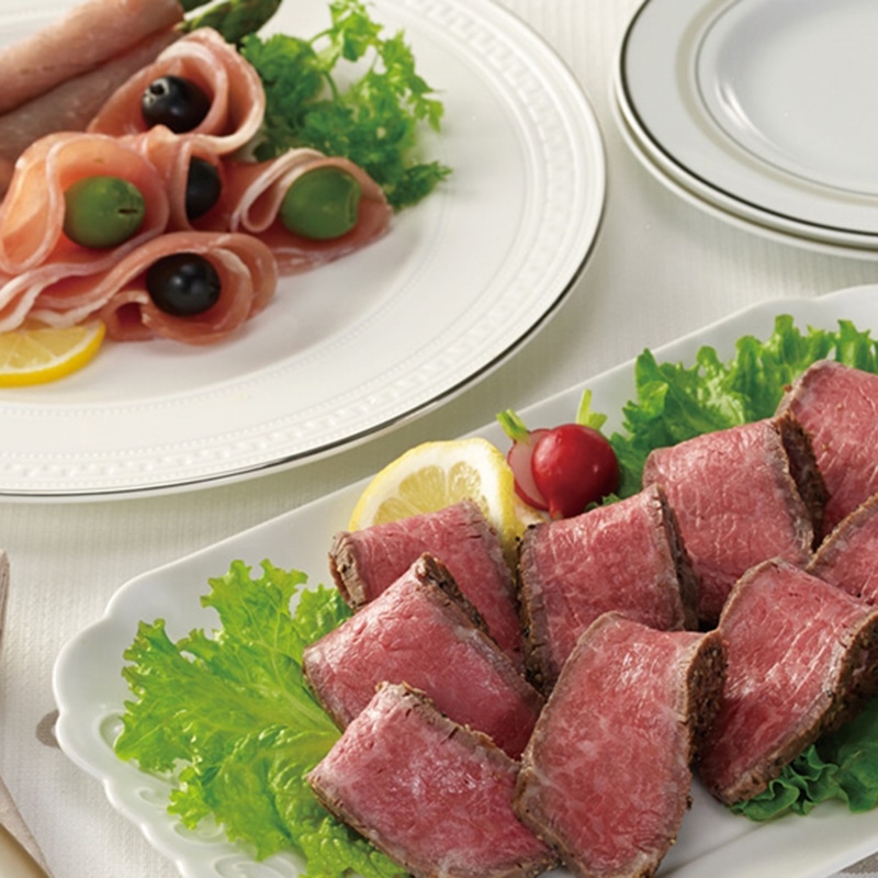 プリマハム 直火焼ローストビーフセット ／セット・詰め合わせ 牛肉 精肉・肉加工品 食品 お歳暮 お年賀 御歳暮 御年賀 ギフト 送料無料 クリスマス プレゼント ギフト