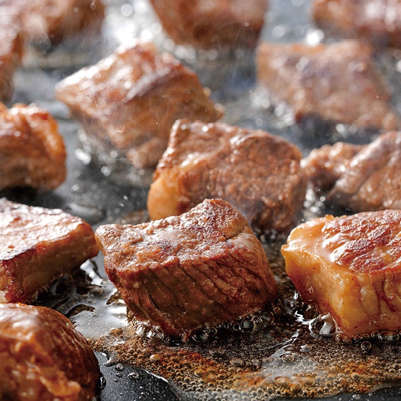 高橋畜産 レンジで便利! お肉博士監修 国産牛の一口ステーキ ／セット・詰め合わせ 豚肉 精肉・肉加工品 食品 お歳暮 お年賀 御歳暮 御年賀 ギフト 送料無料 クリスマス プレゼント ギフト