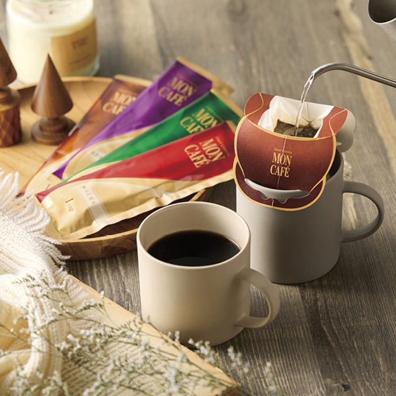 モンカフェ ドリップコーヒーギフト /インスタントコーヒー コーヒー 水・ソフトドリンク 飲料 お歳暮 お年賀 御歳暮 御年賀 ギフト 送料無料 クリスマス プレゼント ギフト