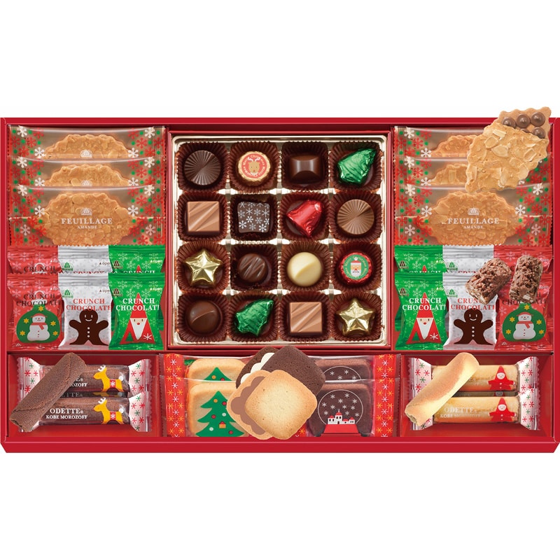 モロゾフ クリスマスロイヤルタイム ／チョコレート スイーツ・お菓子 食品 お歳暮 お年賀 御歳暮 御年賀 ギフト 送料無料 クリスマス プレゼント ギフト
