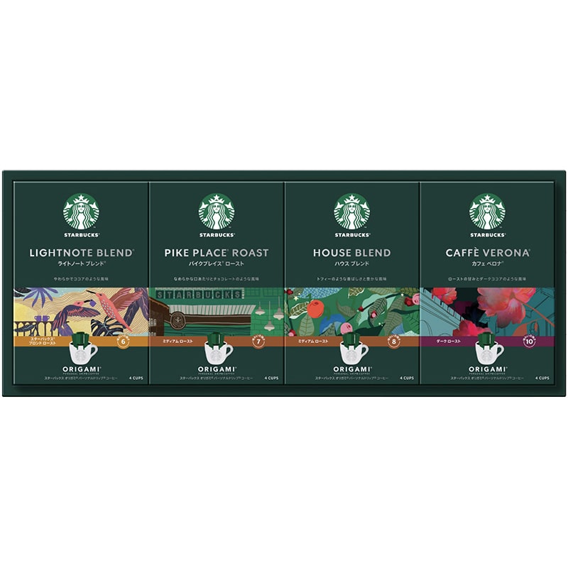 スターバックス オリガミ パーソナルドリップコーヒーギフト /インスタントコーヒー コーヒー 水・ソフトドリンク 飲料 お歳暮 お年賀 御歳暮 御年賀 ギフト 送料無料 クリスマス プレゼント ギフト