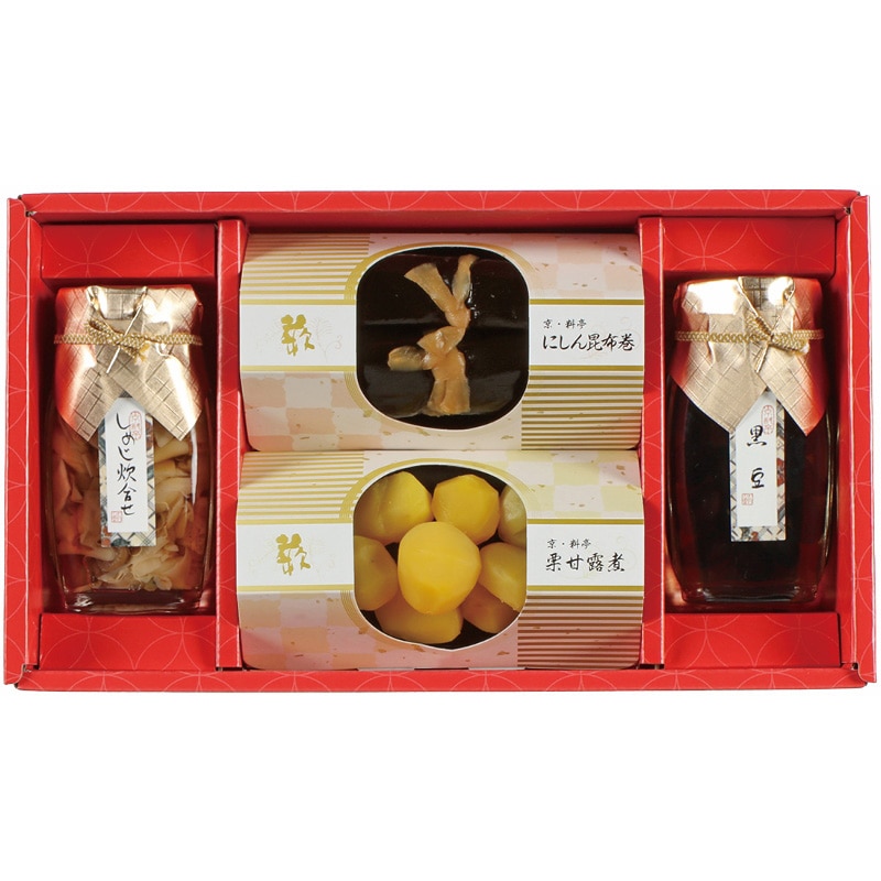 京・料亭 わらびの里 京のお正月 ／魚介類・水産加工品 食品 お歳暮 お年賀 御歳暮 御年賀 ギフト 送料無料 クリスマス プレゼント ギフト