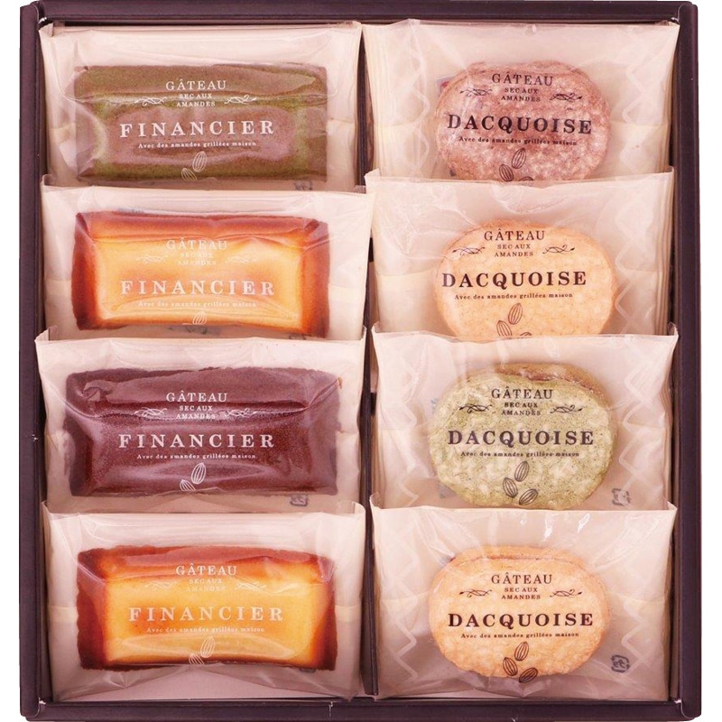 井桁堂 自家挽きアーモンドのガトーセレクション8個入 ／各種洋菓子セット 洋菓子 スイーツ・お菓子 食品 お歳暮 お年賀 御歳暮 御年賀 ギフト 送料無料 クリスマス プレゼント ギフト