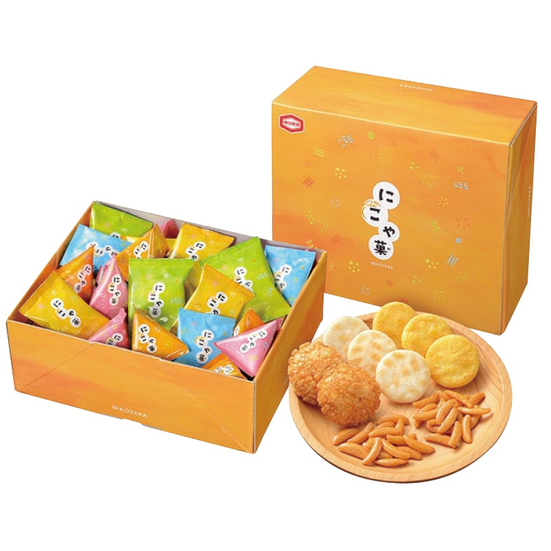 亀田製菓 にこや菓S ／あられ・おかき せんべい・米菓 スイーツ・お菓子 食品 お歳暮 お年賀 御歳暮 御年賀 ギフト 送料無料 クリスマス プレゼント ギフト