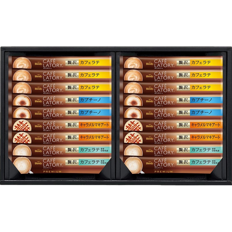 AGF ブレンディカフェラトリースティックプレミアムギフト /インスタントコーヒー コーヒー 水・ソフトドリンク 飲料 お歳暮 お年賀 御歳暮 御年賀 ギフト 送料無料 クリスマス プレゼント ギフト