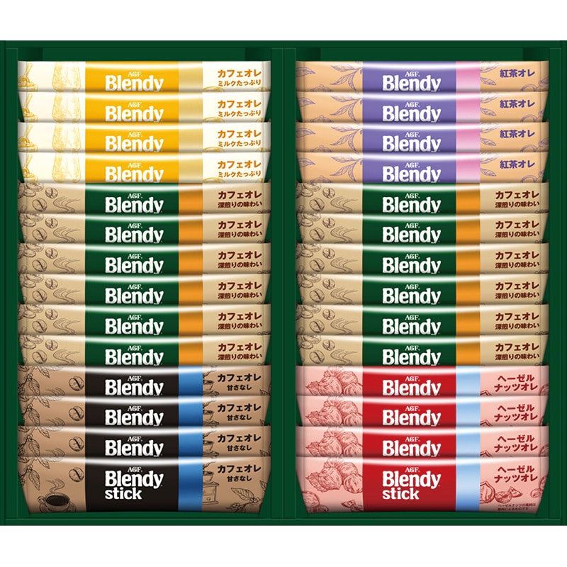 AGF ブレンディスティックカフェオレコレクション /インスタントコーヒー コーヒー 水・ソフトドリンク 飲料 お歳暮 お年賀 御歳暮 御年賀 ギフト 送料無料 クリスマス プレゼント ギフト