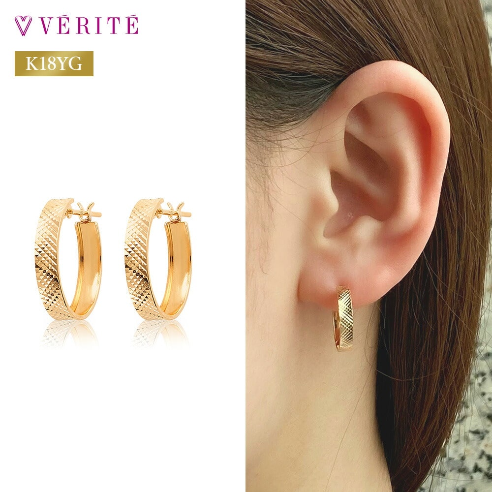 K18YG フープピアス 119008020247