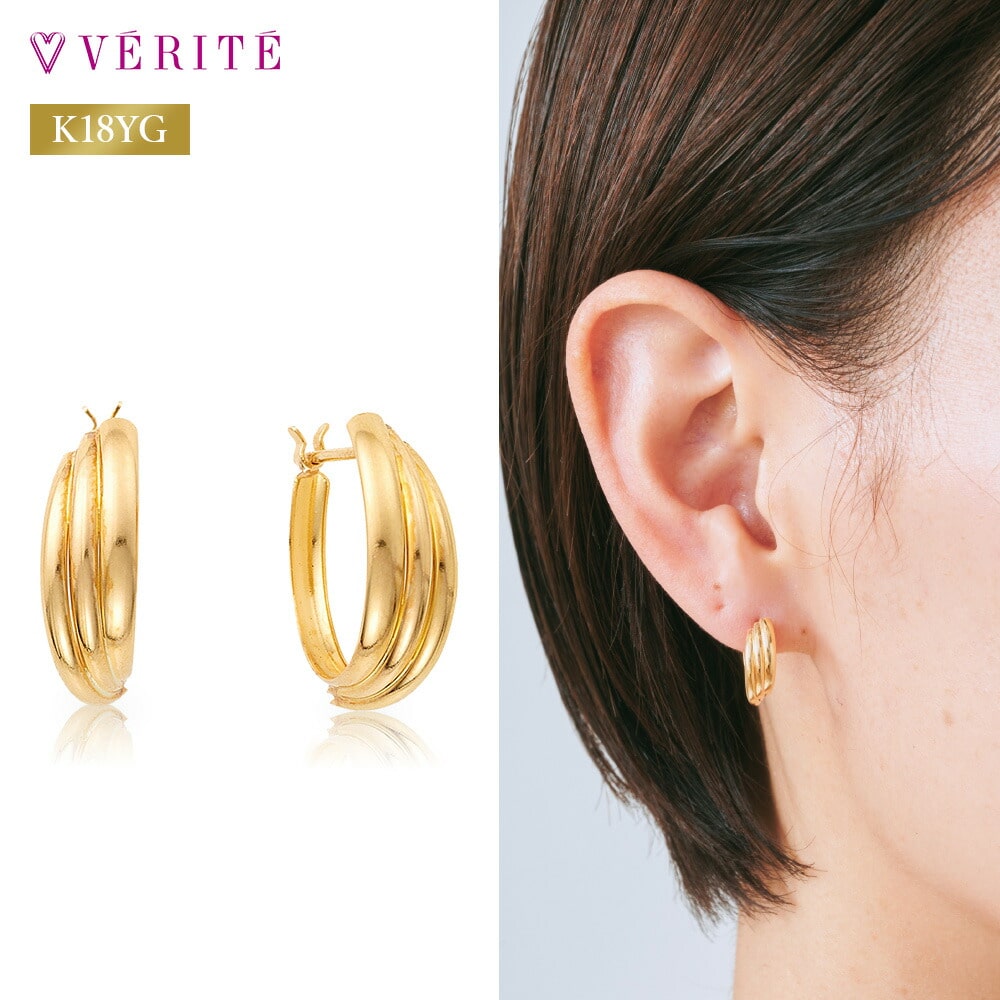 K18YG ピアス 119008020314