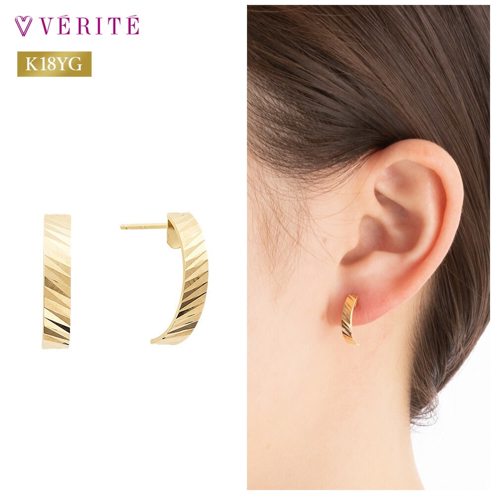 K18YG ピアス 119008020369