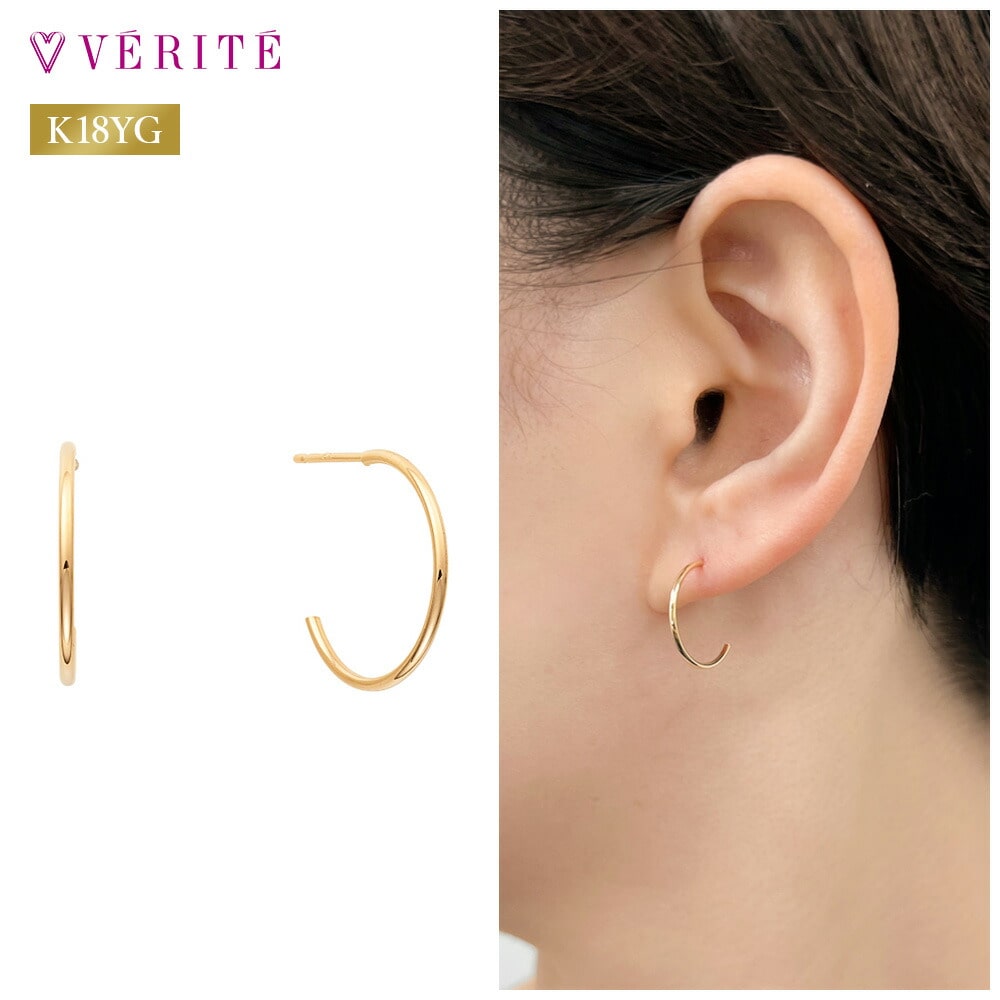 K18YG ピアス 125208020594