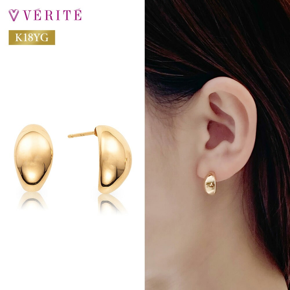 【マイルアップ中！】K18YG ピアス 403508140060