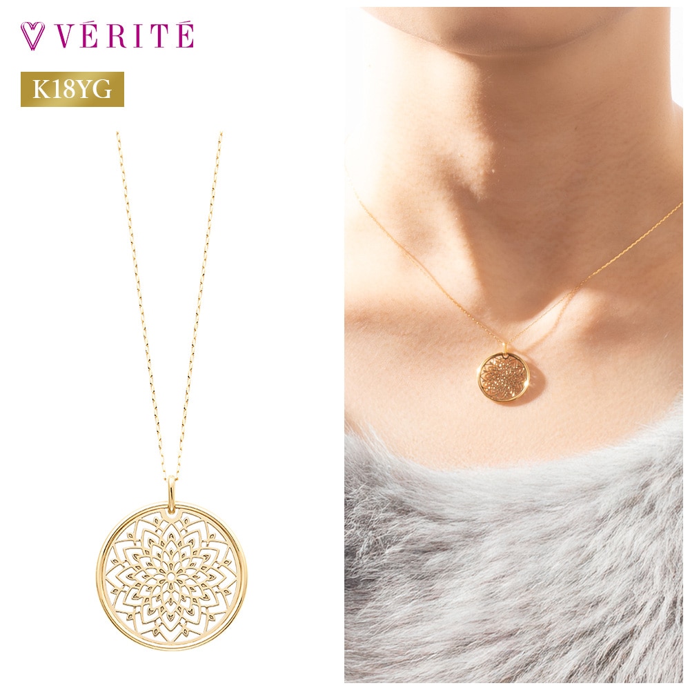 K18YG ネックレス 119008020362