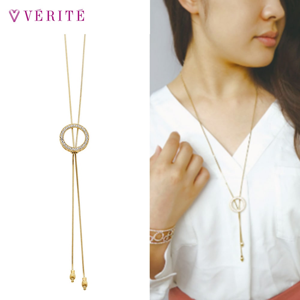 サークルラリエット （ゴールド） 131708120196