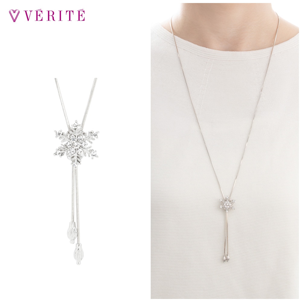 スノーフレーク ラリエット ネックレス 131708120554