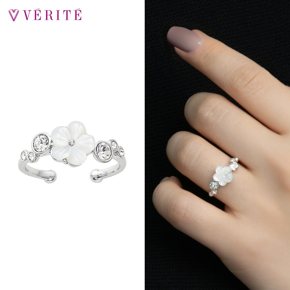 シェル 小花 リング 131708120417