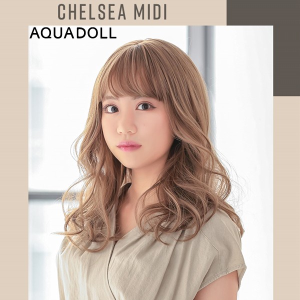 アクアドール チェルシーミディ[wg332] (送料無料) AQUADOLL フルウィッグ ミディアム コスプレ ウィック ウイッグ レディース