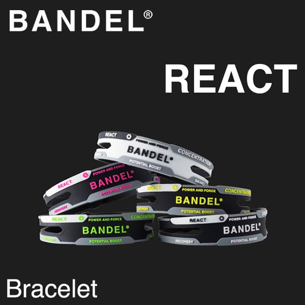 【正規販売店】バンデル リアクト ブレスレット BANDEL React Bracelet シリコン パワー バランス boostech ブーステック バランス