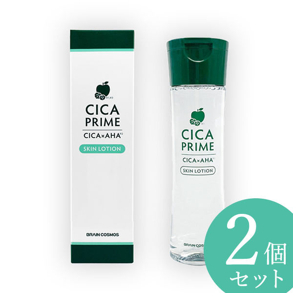 CICA PRIME(シカプライム) スキンローション 160ml 2個セット 韓国コスメ 人気 cica ツボクサエキス スキンケア シカ 毛穴 クリーム 化粧水