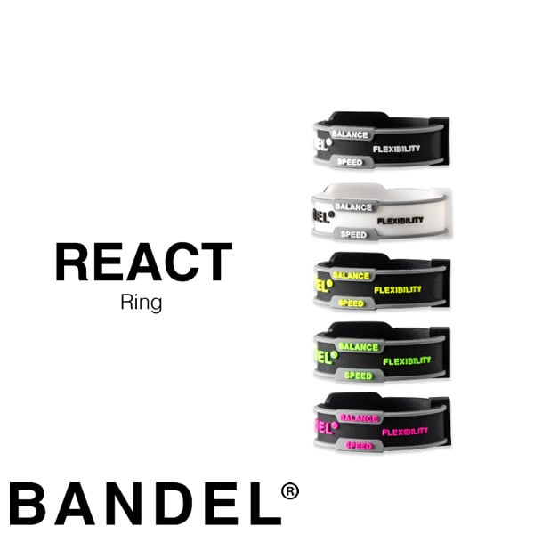 【正規販売店】バンデル リアクト リング BANDEL React Ring シリコン パワー バランス boostech ブーステック バランス スピード パワー 柔軟性