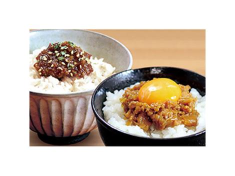 【新潟】ご飯にひとさじ ご贈答にも最適 5点詰合せ HA5 (ごろごろ越後肉味噌×1瓶、鶏とえのきのすき焼き×1瓶、さけ茶漬×1瓶、紅さけ荒ほぐし×1瓶、しっとり海鮮ふりかけ×1瓶)