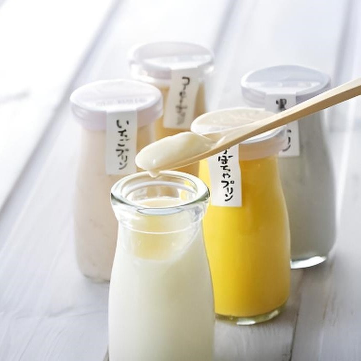 【北海道】あすなろファーミング 5種のぷるぷるプリンセット