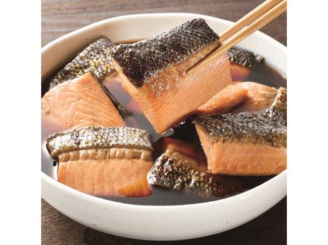 【新潟】ご贈答でも喜ばれる お肉とお魚の焼漬 4点詰合せ ZB3(匠の焼漬さけ×1袋、匠の焼漬さば×1袋、豚肩ロース×1袋、鶏もも×1袋)