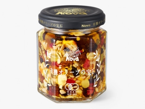 【埼玉】おいしいパンを楽しむ ご贈答向けギフトセット(有機オリーブの宝石100g・有機アーモンドチョコスプレッド200g)