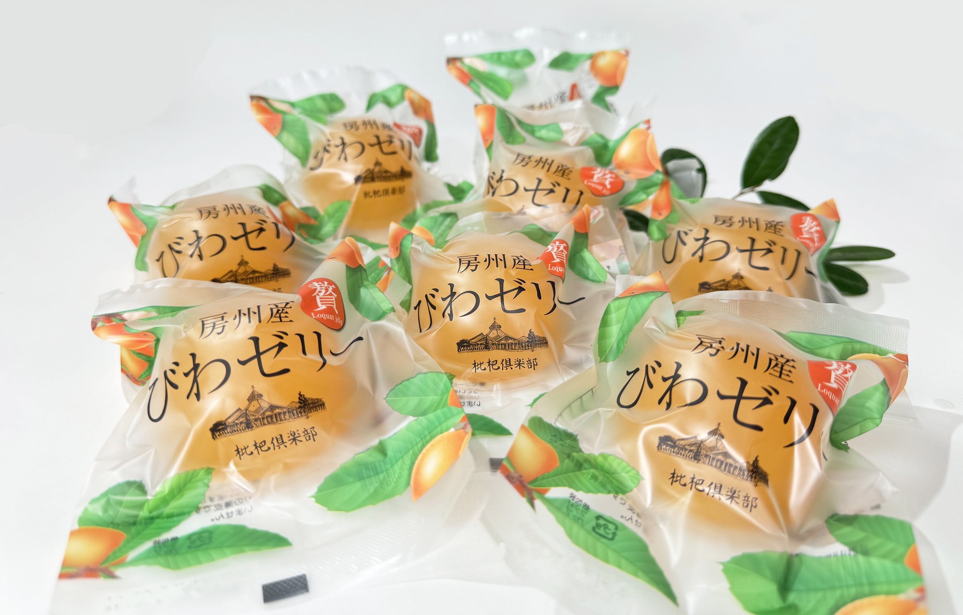 【千葉】道の駅とみうら枇杷倶楽部 房州産びわゼリー 8個